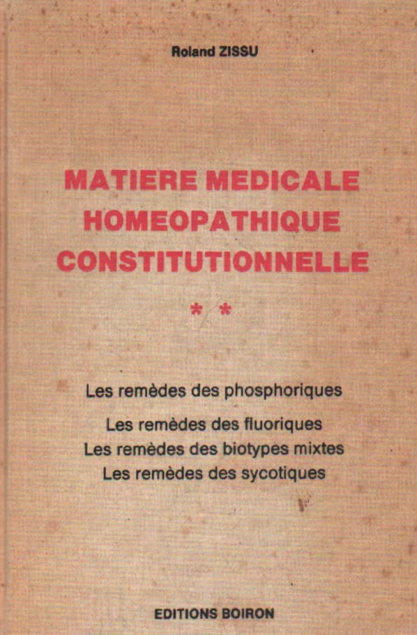 MATIÈRE MEDICALE HOMEOPATHIQUE CONSTITUTIONNELLE (TOMO II)