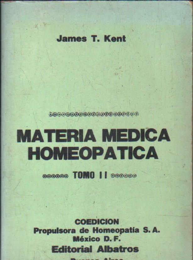 MATERIA MEDICA HOMEOPATICA (TOMO II)