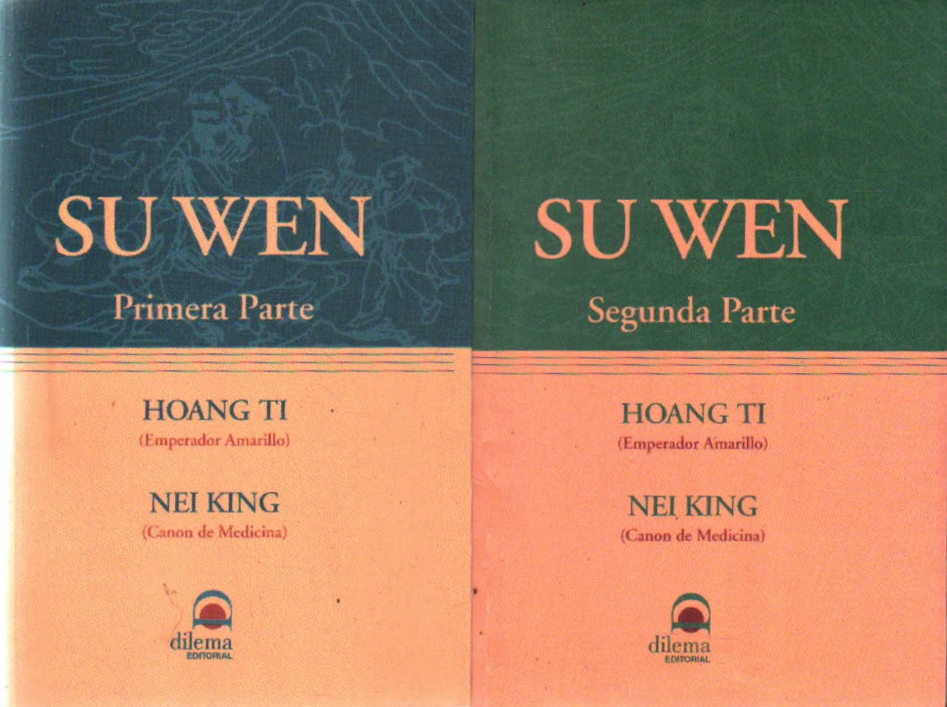 SU WEN 1 y 2 PARTE (2 tomos): HOANG TI y NEI KING