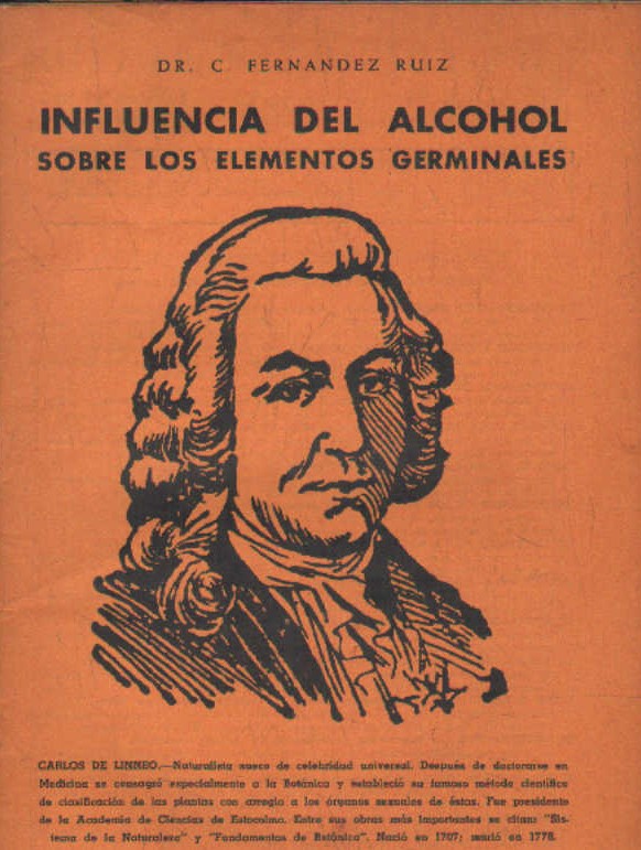 INFLUENCIA DEL ALCOHOL SOBRE LOS ELEMENTOS GERMINALES