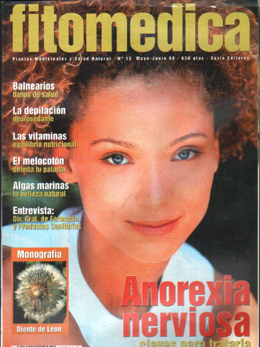 FITOMEDICA. PLANTAS MEDICINALES Y SALUD NATURAL. Nº 13 MAYO-JUNIO 98