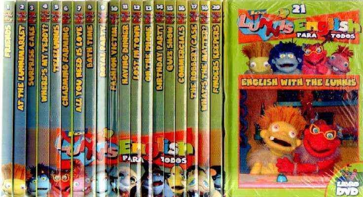 LUNMIS ENGLISH PARA TODOS. 21 TOMOS, FALTO DEL 19 COMPLETO Y DVD DEL 1. (ZA-10).