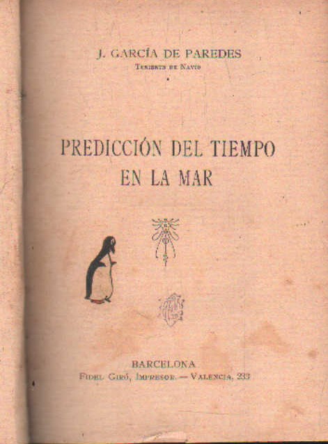 PREDICCIÓN DEL TIEMPO EN LA MAR