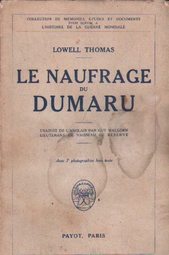 LE NAUFRAGE DU DUMARU