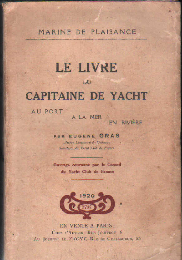 LE LVRE DU CAPITAINE DE YACHT