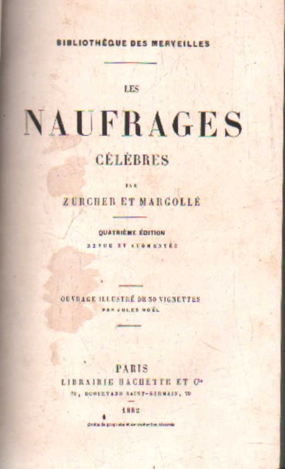 LES NAUFRAGES CÉLÉBRES
