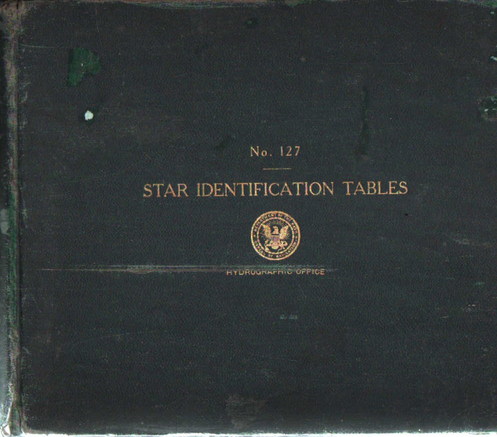STAR IDENTIFICATION TABLES NO. 127