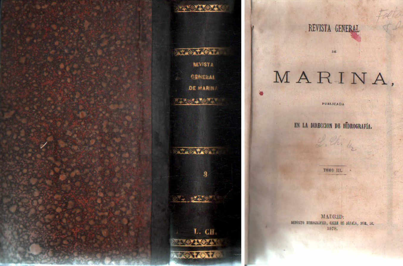 REVISTA GENERAL DE MARINA, PUBLICADA EN LA DIRECCIÓN DE HIDROGRAFÍA. TOMO III