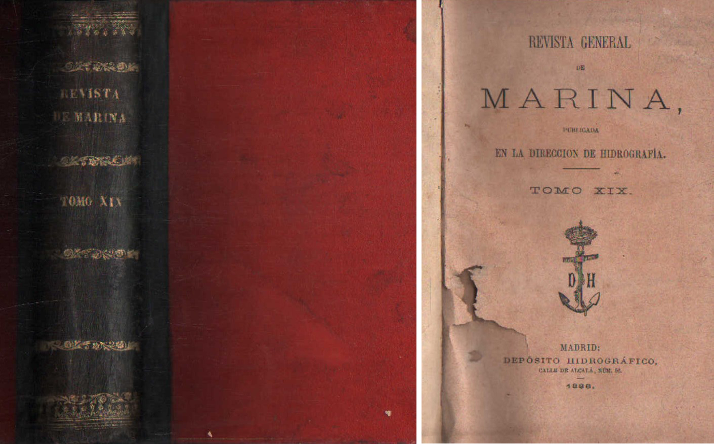 REVISTA GENERAL DE MARINA, PUBLICADA EN LA DIRECCIÓN DE HIDROGRAFÍA. TOMO XIX