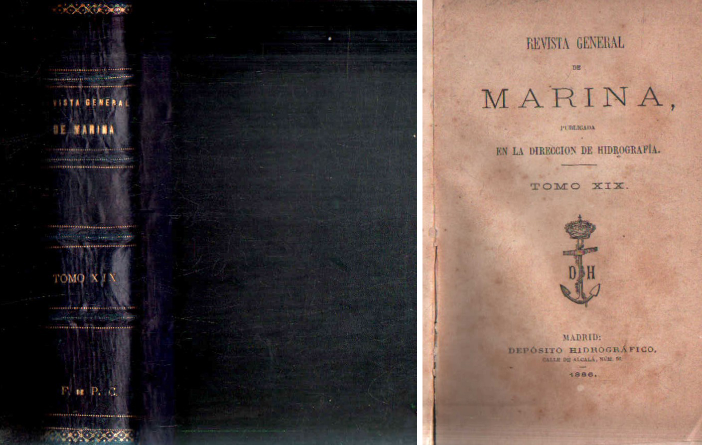 REVISTA GENERAL DE MARINA, PUBLICADA EN LA DIRECCIÓN DE HIDROGRAFÍA. TOMO XIX