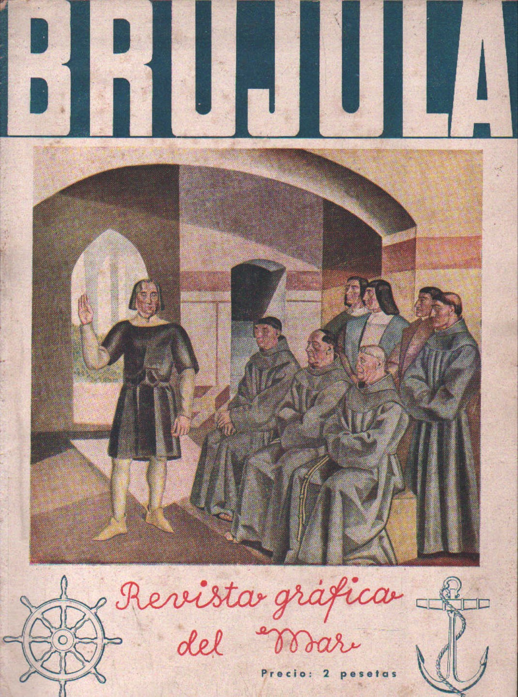 BRUJULA. LA REVISTA GRÁFICA DEL MAR Nº. 11 OCTUBRE 1940