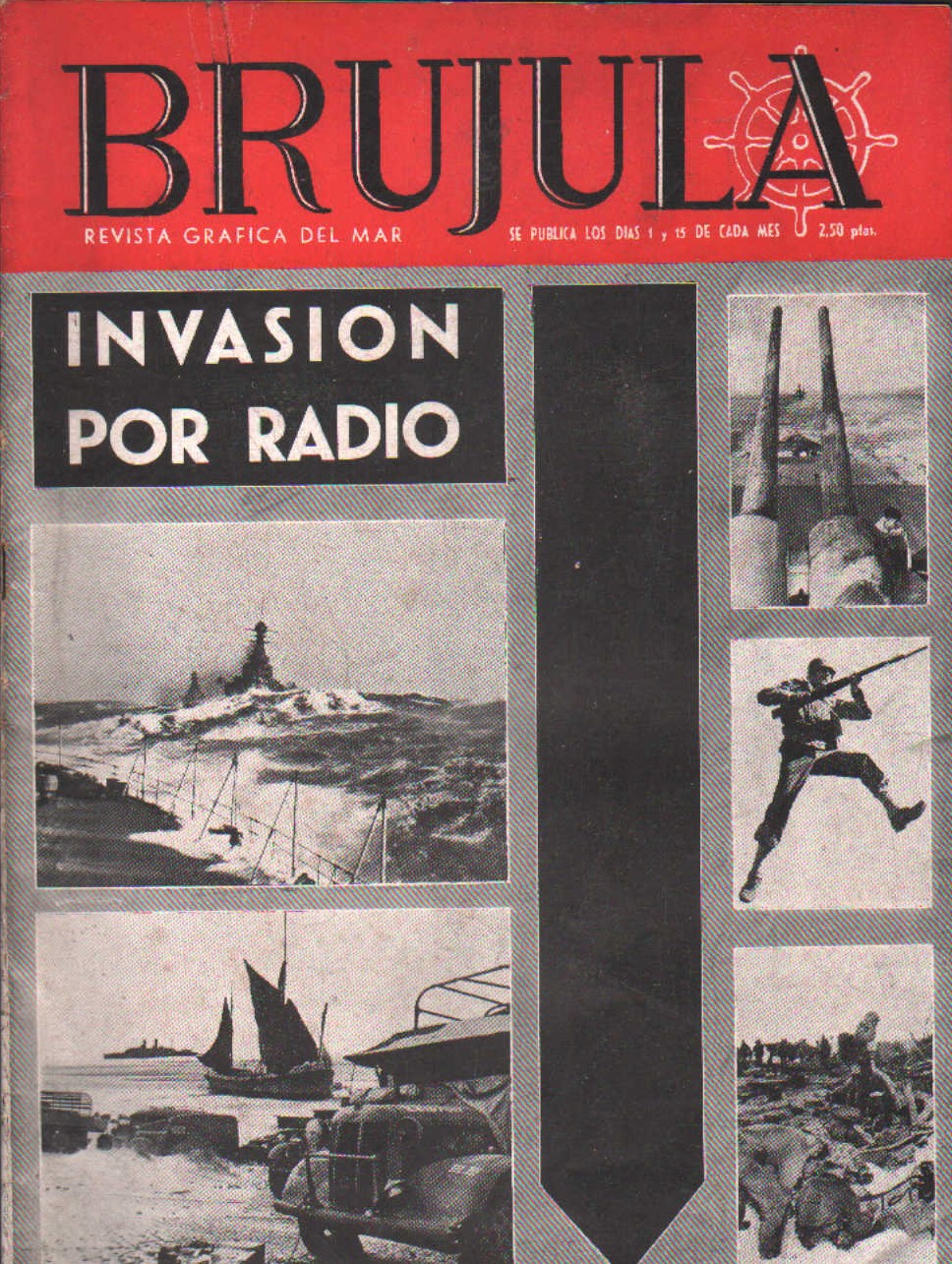 BRUJULA. LA REVISTA GRÁFICA DEL MAR Nº. 99 JULIO 1944