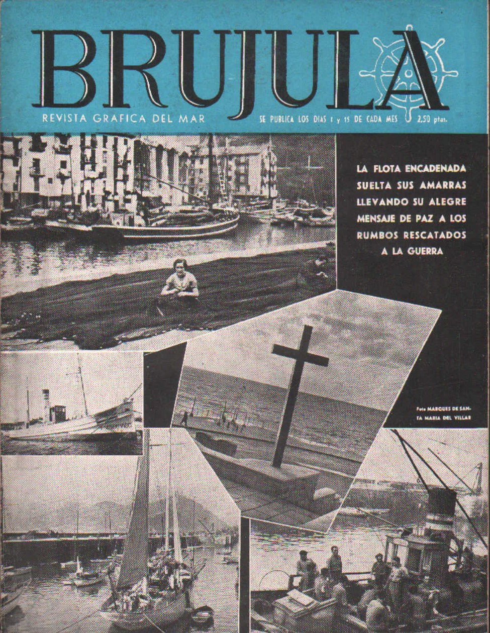 BRUJULA. LA REVISTA GRÁFICA DEL MAR Nº. 103 OCTUBRE 1944
