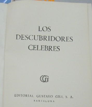 LOS DESCUBRIDORES CELEBRES