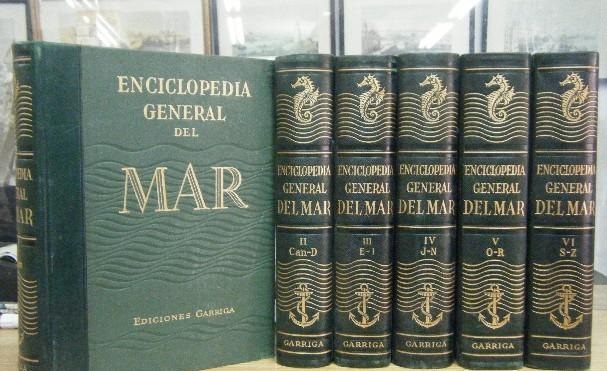 ENCICLOPEDIA GENERAL DEL MAR (6 TOMOS)