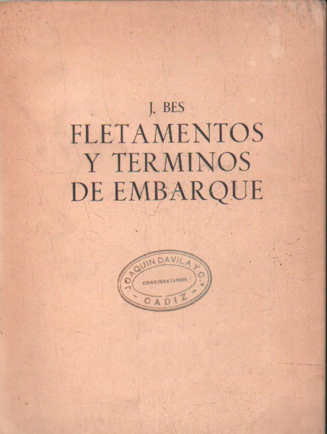 FLETAMENTOS Y TERMINOS DE EMBARQUE