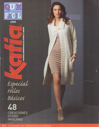 REVISTA DE MODA KATIA Nº 6 ESPECIAL HILOS BASICOS OTOÑO/INVIERNO