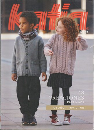 REVISTA DE MODA KATIA Nº 84 48 CREACIONES NIÑOS OTOÑO INVIERNO