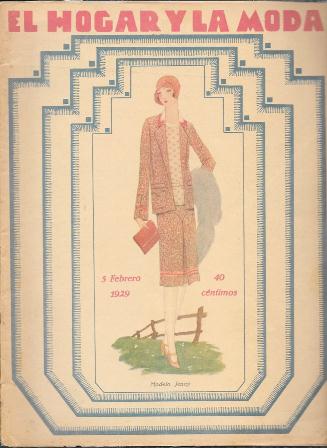 REVISTA EL HOGAR Y LA MODA - 5 FEBRERO 1929