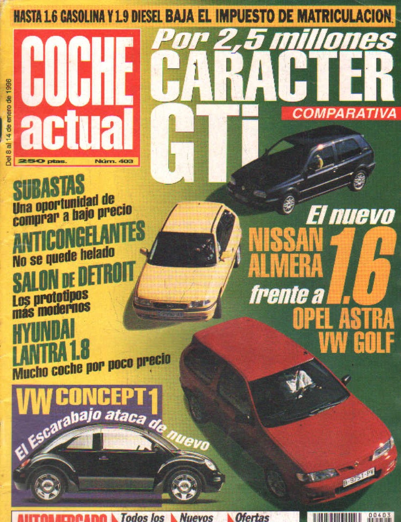 LOTE DE REVISTAS COCHE ACTUAL. 611 REVISTAS (LEER DESCRIPCIÓN)