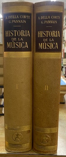 HISTORIA DE LA MUSICA (2 TOMOS)