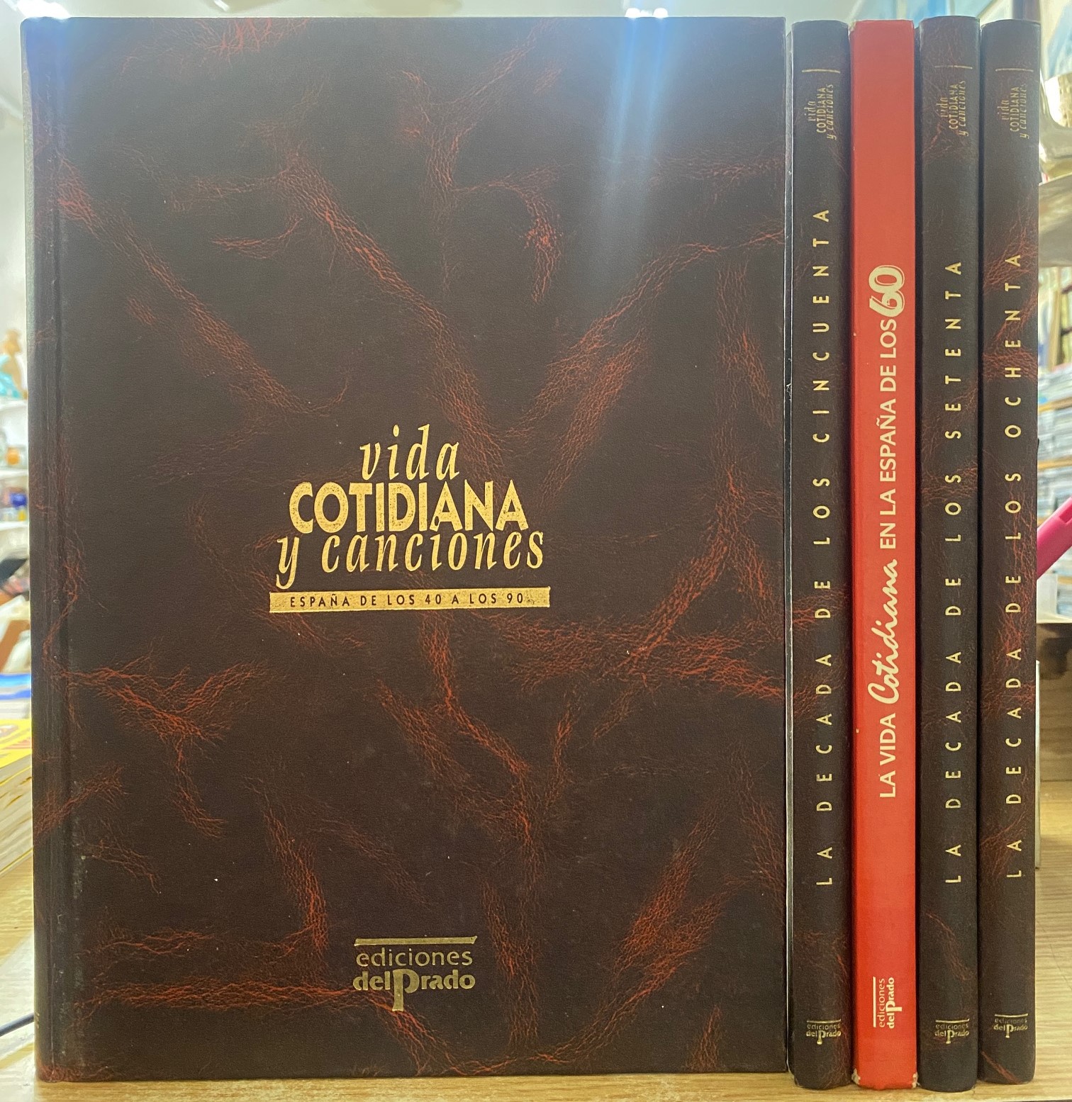 VIDA COTIDIANA Y CANCIONES (5 TOMOS)