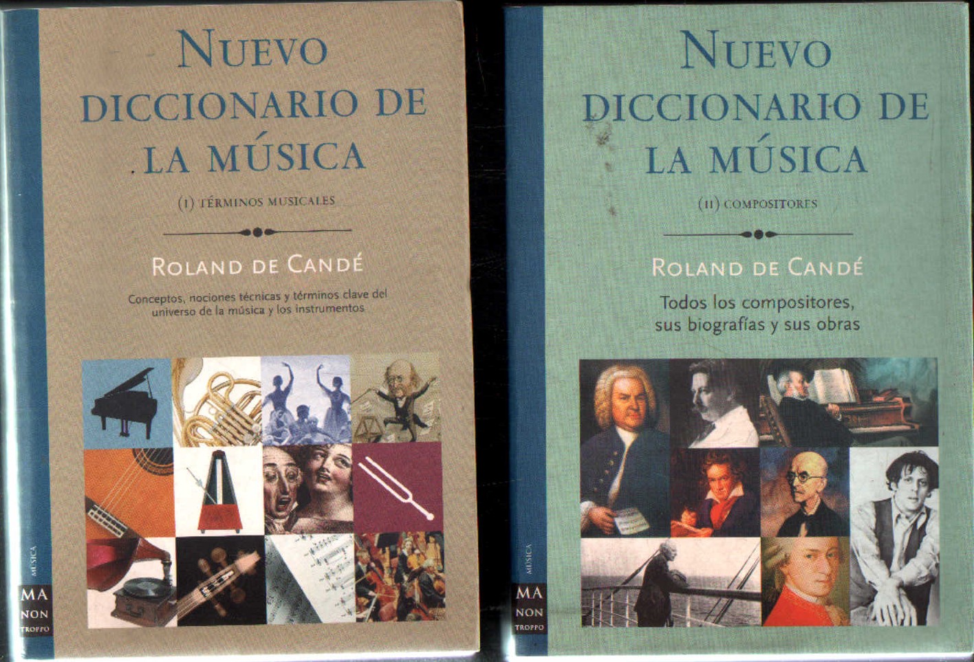 NUEVO DICCIONARIO DE LA MUSICA. DOS TOMOS