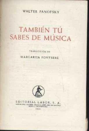 TAMBIEN TU SABES DE MUSICA