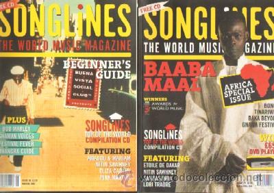 SONGLINES. THE WORLD MUSIC MAGAZINE