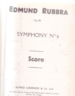 SYMPHONY Nº 6-7.