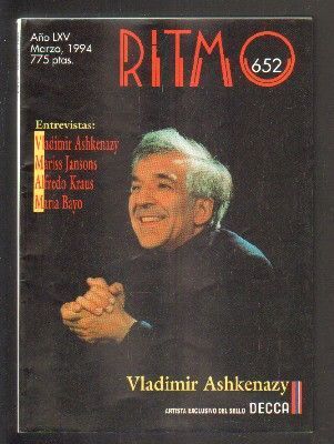 REVISTA RITMO Nº 652, AÑO LXV, MARZO 1994
