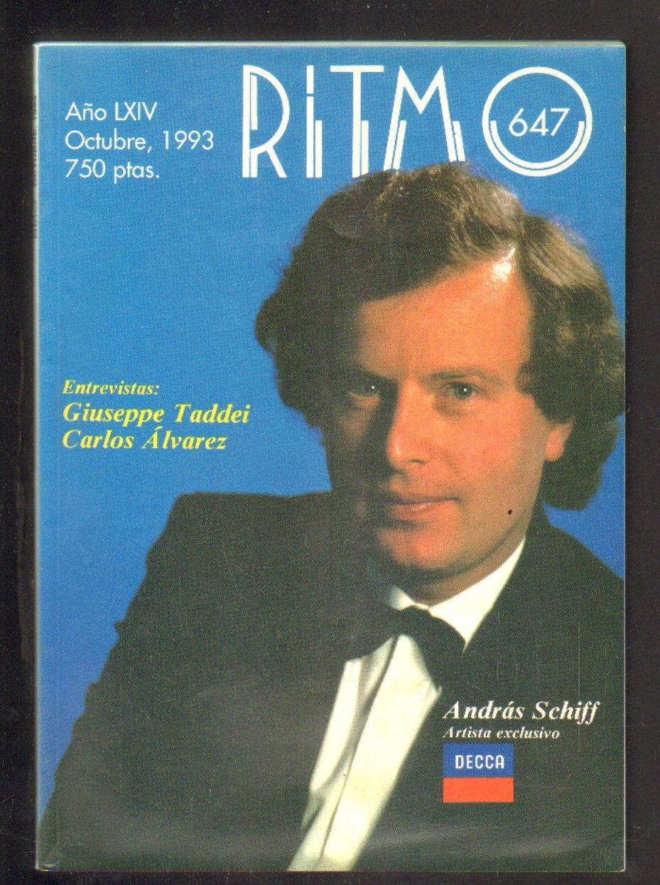 REVISTA RITMO Nº 647, AÑO LXIV, OCTUBRE 1993