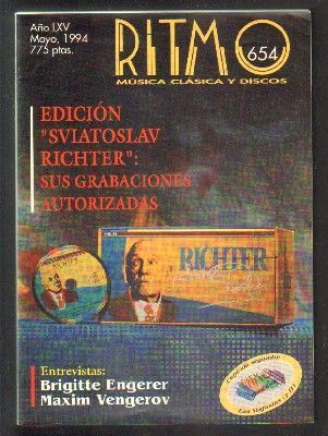 REVISTA RITMO Nº 654, AÑO LXV, MAYO 1994