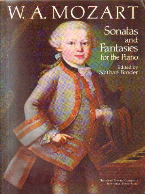 W.A.MOZART.SONATAS AND FANTASIES FOR THE PIANO.