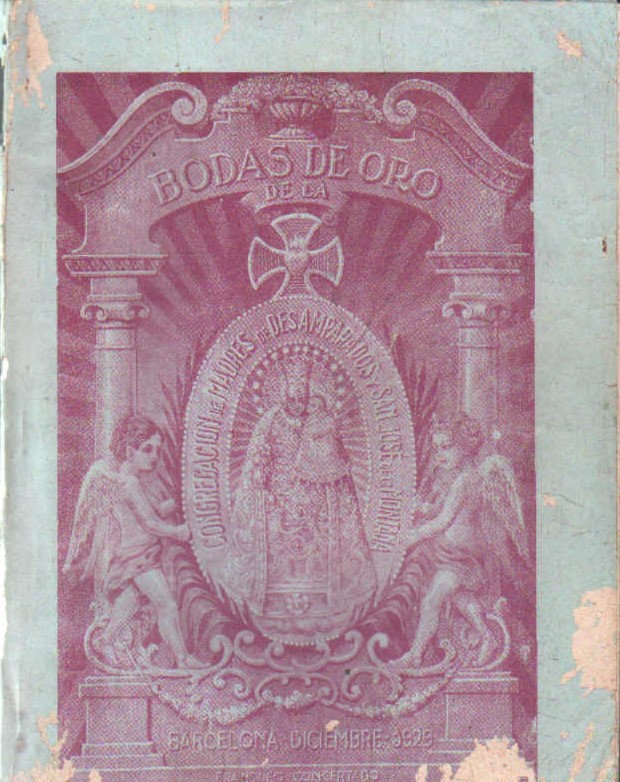 REVISTA LA MONTAÑA DE S. JOSÉ, SEP. 1929.  BODAS DE ORO DE LA CONGREGACIÓN…
