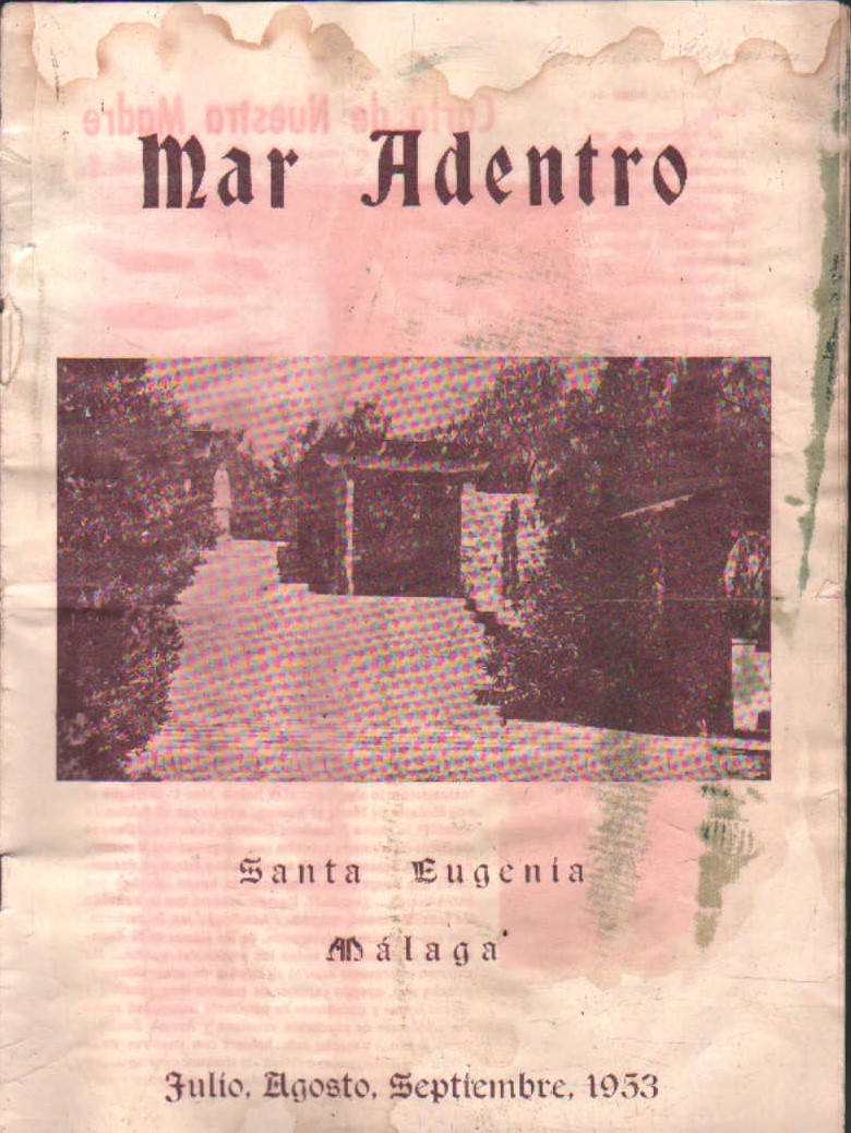 MAR ADENTRO. SANTA EUGENIA, MÁLAGA. JULIO, AGOSTO, SEPTIEMBRE, 1953