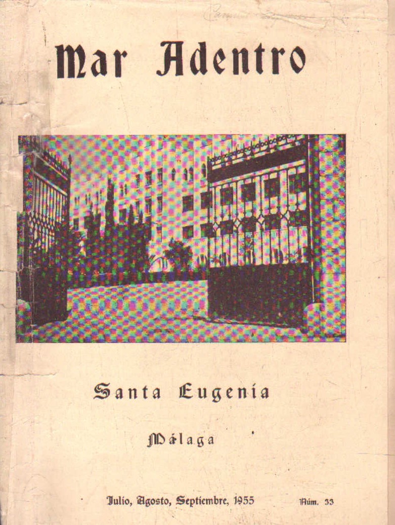 MAR ADENTRO. SANTA EUGENIA, JULIO, AGOSTO, SEPTIEMBRE 1955. NÚM. 33