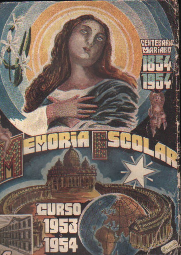 MEMORIA ESCOLAR COLEGIO DE LA INMACULADA CONCEPCIÓN DE FIGUERAS 1953-1954