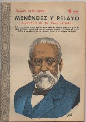 MENENDEZ Y PELAYO. REVISTA LITERARIA NOVELAS Y CUENTOS Nº 1322