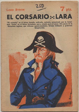 EL CORSARIO LARA - REVISTA LITERARIA NOVELAS Y CUENTOS Nº 1840