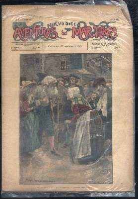 REVISTA NUEVO SIGLO. AVENTURAS DE MAR Y TIERRA. AÑO II, N.º 87.