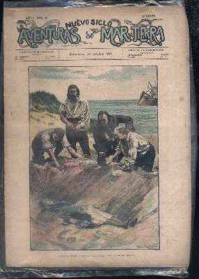 REVISTA NUEVO SIGLO. AVENTURAS DE MAR Y TIERRA. AÑO I, N.º 39.