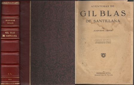AVENTURAS D GIL BLAS DE SANTILLANA.