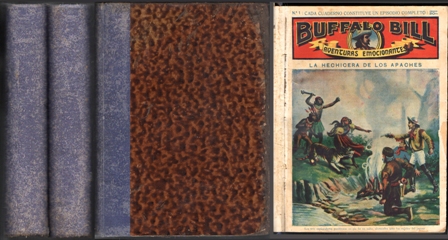 BUFFALO BILL. AVENTURAS EMOCIONANTES. 2 TOMOS CON 60 CUADERNILLOS.
