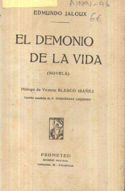 EL DEMONIO DE LA VIDA.