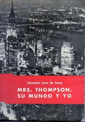 MRS. THOMPSON, SU MUNDO Y YO.