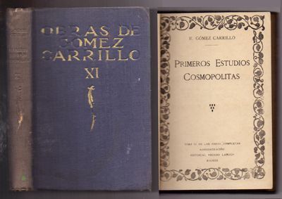 PRIMEROS ESTUDIOS COSMOPOLITAS. TOMO XI.