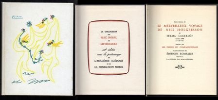 LE MERVEILLEUX VOTAGE DE NILS HOLGERSSON - PRIX NOBEL DE LITTERATURE 1909.