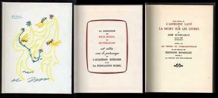 LA MORT SUR LES LEVRES - L'AFFRONT LAVE - PRIX NOBEL DE LITTERATURE 1904.