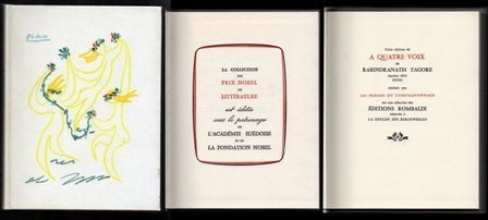 A QUATRE VOIX - PRIX NOBEL DE LITTERATURE 1913.